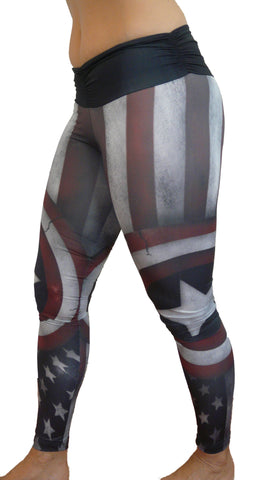 Captainamericaflagandshied